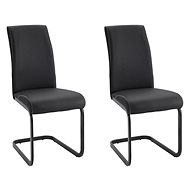 Danish Style Jídelní židle Hakan (SET2 ks), černá - Jídelní židle