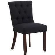 BHM Germany Jídelní židle Alberton, textil, černá - Jídelní židle