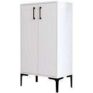 Dalenor Botník Prag, 111 cm, bílá - Botník