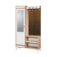 Dalenor Předsíňová stěna Inci, 190 cm, dub - Předsíňová stěna