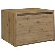 Artenat Noční stolek Karo, 45 cm, dub - Noční stolek