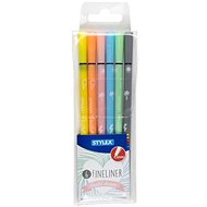 Stylex Fineliner 0,4 mm, 6 barev - Marker