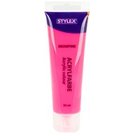 Stylex Acrylic paint 83 ml neon pink 28679 - Acrylic Paints