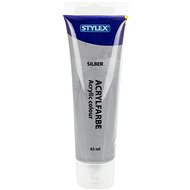 Stylex Acrylic Paint 83 ml silver 28639 - Acrylic Paints
