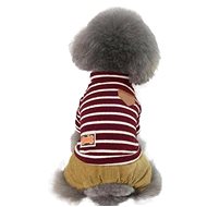 Surtep Dog fleece overalls red M - Dog Clothes