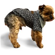 Surtep Coat with dots for dog grey - Dog Clothes