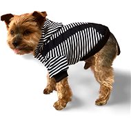Surtep Striped winter sweatshirt for dog blue 7XL - Dog Clothes