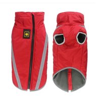 Surtep Winter jacket waterproof Paw red 2XL - Dog Clothes