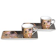 Home Elements Espresso set 2× 75 ml, Klimt Polibek černý - Set of Cups