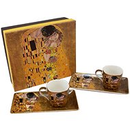 Home Elements Espresso set 2×75 ml, Klimt Polibek zlatý - Set of Cups