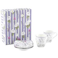 Home Elements Espresso chapo set 2×75 ml, Lavender - Set of Cups