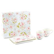 Home Elements Espresso šapo sada, 2× 75 ml, Růže - Set of Cups