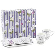 Home Elements Espresso šapo sada, 2×75ml, Levandule - Set of Cups