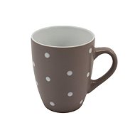 Home Elements Mug 300 ml with dots, light grey - Mug
