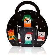 Home Elements Mug 300 ml, Animals in winter - Mug