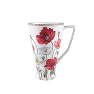 Home Elements Mug 500 ml Poppies white - Mug