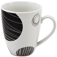 Home Elements Porcelain mug 340 ml, Circles - Mug