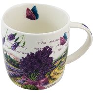 Home Elements Mug with lavender, 300 ml, porcelain - Mug