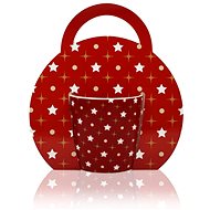 Home Elements Porcelain mug 300 ml, red - Mug