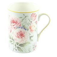 Home Elements Porcelain mug 300 ml, Rose - Mug