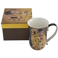 Home Elements Porcelain mug 400 ml, Klimt, Kiss dark - Mug