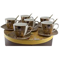 Home Elements Porcelain set of 6 chapo sets - Klimt - Set of Cups