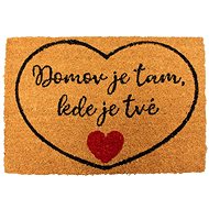 Home Elements Doormat Home is where your heart is, 40×60 cm - Doormat