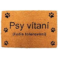 Home Elements Rohož z kokosových vláken, Psy vítaní (SK), 40×60 cm - Doormat