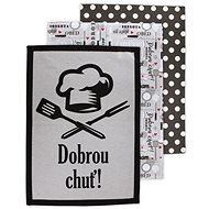 Home Elements Set of 3 tea towels 50×70 cm, Good taste - Kitchen Towel