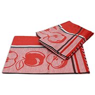 Home Elements Egyptian cotton tea towel set 50×70 cm, 3 pcs, Apples - Kitchen Towel