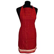 Home Elements Christmas kitchen apron, Red - Apron