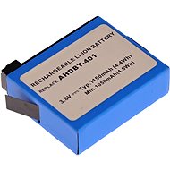 T6 power GoPro AHDBT-401, 1150mAh, 4,4Wh, black - Camcorder Battery