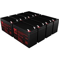 Battery set T6 Power for APC Smart-UPS SUA48RMXLBP3U, VRLA, 12 V - UPS Batteries