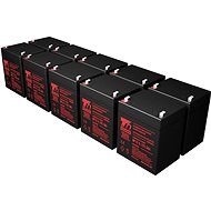 Battery set T6 Power for APC Smart-UPS SMX2200RMHV2U, VRLA, 12 V - UPS Batteries