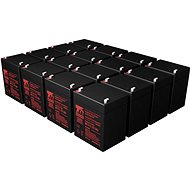 Battery set T6 Power for APC Smart-UPS SURTD3000XLI, VRLA, 12 V - UPS Batteries