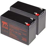 Battery set T6 Power for Trust RBC9, VRLA, 12 V - UPS Batteries