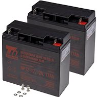 Battery set T6 Power for APC Smart-UPS SMT1500, VRLA, 12 V - UPS Batteries