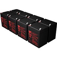 Battery set T6 Power for IBM 3000XHV, VRLA, 12 V - UPS Batteries