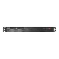 ASUS 1U server RS100-E4/PI2, i3000 MCH, 1x LGA775, 4xDDR2 667 ECC, 2xSATA II RAID, VGA, PCI-E x8, 2x - -