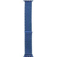 Tactical Fabric Strap for Apple Watch 1,2,3,4,5 42-44mm Blue - Watch Strap