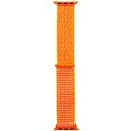 Tactical Fabric Strap for Apple Watch 1,2,3,4,5 38-40mm Orange - Watch Strap
