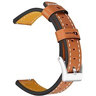 Tactical Colour Leather Strap for Samsung Gear 42mm Brown (EU Blister) - Watch Strap
