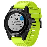 Tactical Silicone Strap for Garmin Fenix 5X/6X QuickFit 26mm Lime - Watch Strap