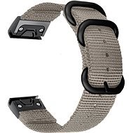 Tactical nylonový remienok pre Garmin Fenix 5/6 QuickFit 22 mm Grey - Remienok na hodinky