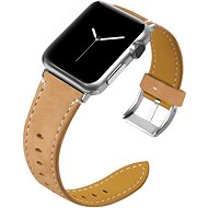 Tactical Colour Leather Strap for Samsung Gear 46mm Gold (EU Blister) - Watch Strap