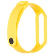 Tactical Silicone Strap for Xiaomi Mi Band 5/6 Yellow - Watch Strap