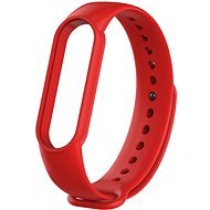 Tactical Silicone Strap for Xiaomi Mi Band 5/6 Red - Watch Strap