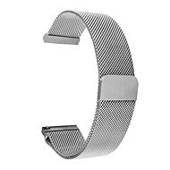 Tactical Loop Magnetic Metal Strap 20mm Silver - Watch Strap