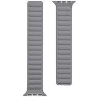 Tactical Loop Leather Band for Apple Watch 42/44mm, Grey - Watch Strap
