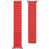 Tactical Loop Leather Band for Apple Watch 38/40mm, Red - Watch Strap